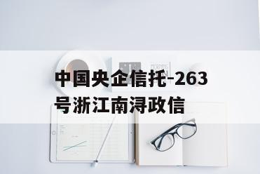 中国央企信托-263号浙江南浔政信