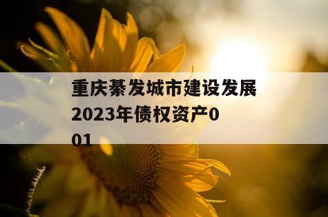 重庆綦发城市建设发展2023年债权资产001