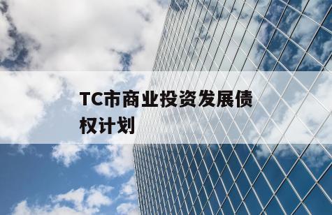 TC市商业投资发展债权计划