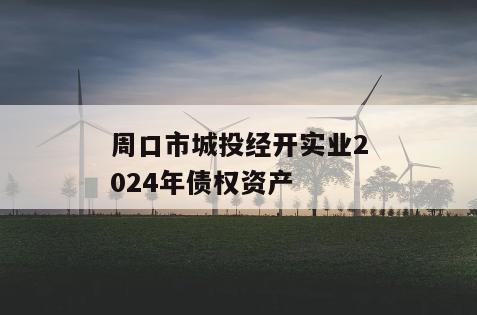 周口市城投经开实业2024年债权资产