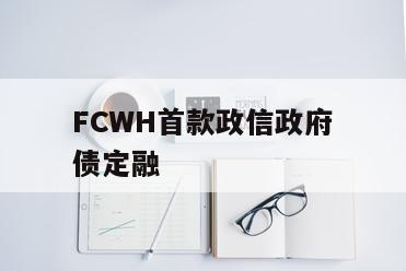 FCWH首款政信政府债定融