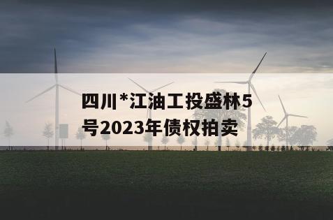 四川*江油工投盛林5号2023年债权拍卖