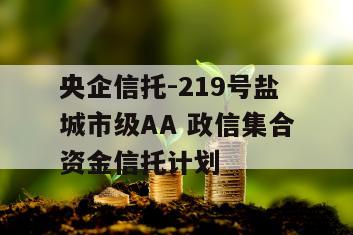 央企信托-219号盐城市级AA 政信集合资金信托计划