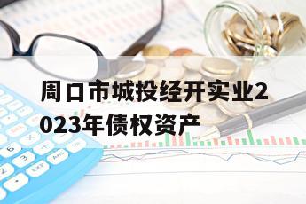 周口市城投经开实业2023年债权资产