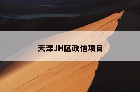 天津JH区政信项目