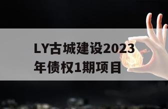 LY古城建设2023年债权1期项目