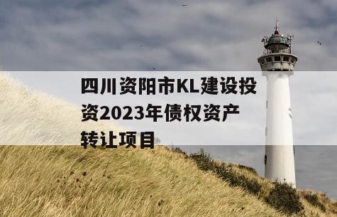 四川资阳市KL建设投资2023年债权资产转让项目