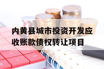 内黄县城市投资开发应收账款债权转让项目