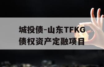 城投债-山东TFKG债权资产定融项目