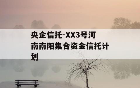 央企信托-XX3号河南南阳集合资金信托计划