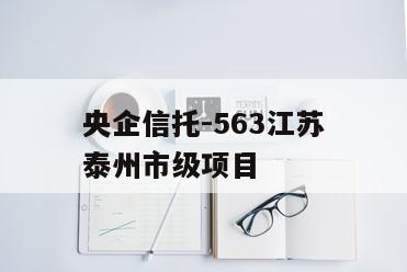 央企信托-563江苏泰州市级项目