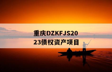 重庆DZKFJS2023债权资产项目