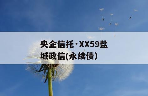 央企信托·XX59盐城政信(永续债）