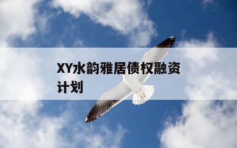 XY水韵雅居债权融资计划