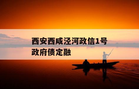 西安西咸泾河政信1号政府债定融