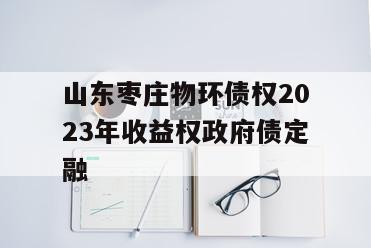 山东枣庄物环债权2023年收益权政府债定融