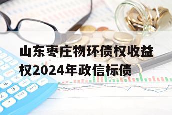 山东枣庄物环债权收益权2024年政信标债