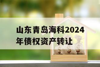 山东青岛海科2024年债权资产转让