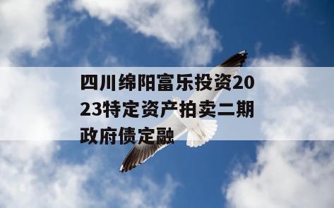 四川绵阳富乐投资2023特定资产拍卖二期政府债定融