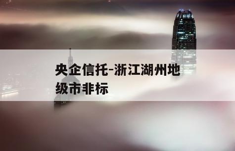 央企信托-浙江湖州地级市非标