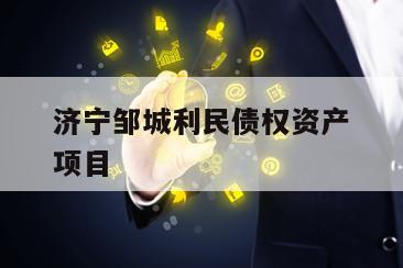 济宁邹城利民债权资产项目