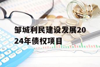 邹城利民建设发展2024年债权项目