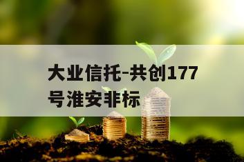 大业信托-共创177号淮安非标