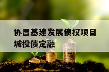 协昌基建发展债权项目城投债定融