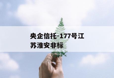 央企信托-177号江苏淮安非标