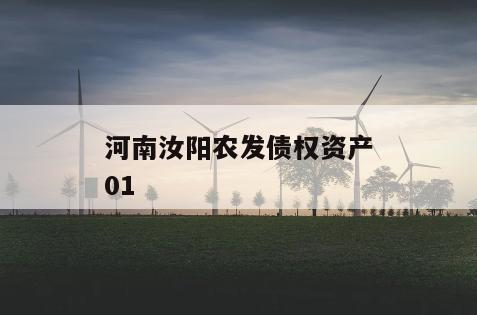 河南汝阳农发债权资产01