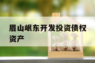 眉山岷东开发投资债权资产