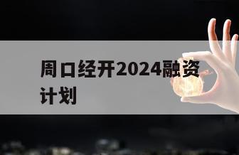 周口经开2024融资计划