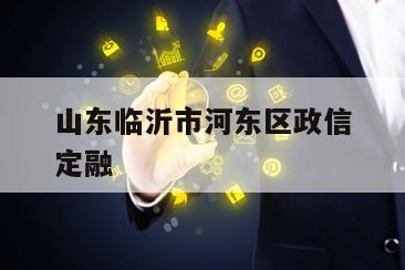 山东临沂市河东区政信定融