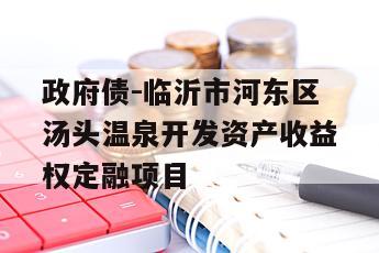 政府债-临沂市河东区汤头温泉开发资产收益权定融项目