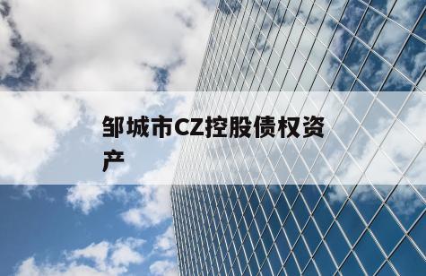 邹城市CZ控股债权资产