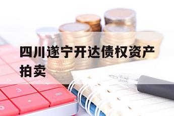 四川遂宁开达债权资产拍卖