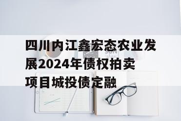 四川内江鑫宏态农业发展2024年债权拍卖项目城投债定融