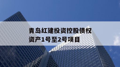 青岛红建投资控股债权资产1号至2号项目