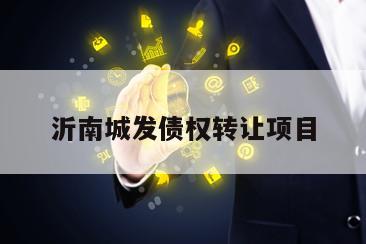 沂南城发债权转让项目