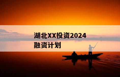 湖北XX投资2024融资计划