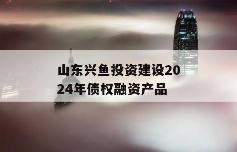 山东兴鱼投资建设2024年债权融资产品