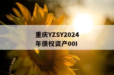 重庆YZSY2024年债权资产00I
