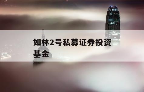 如林2号私募证券投资基金