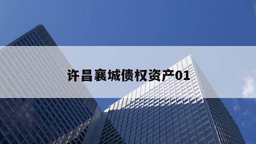 许昌襄城债权资产01
