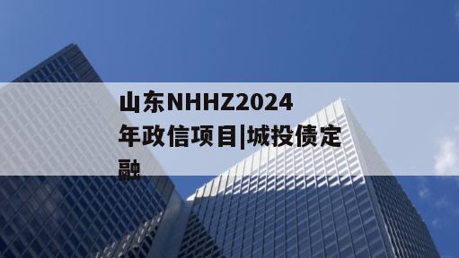 山东NHHZ2024年政信项目|城投债定融