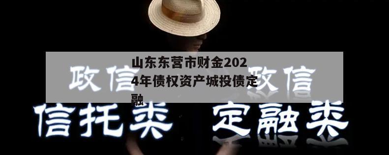 山东东营市财金2024年债权资产城投债定融